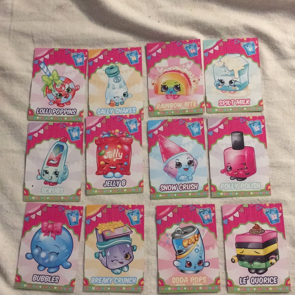 shopkin cards